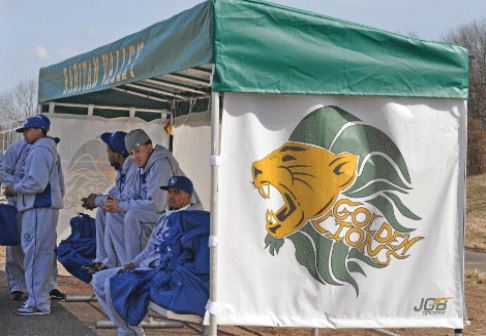 Portable Baseball Dugout Shelter