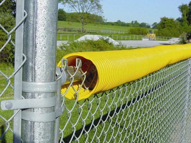 fencecrown yellow fence cap